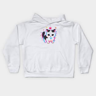 Gloomy cat Kids Hoodie